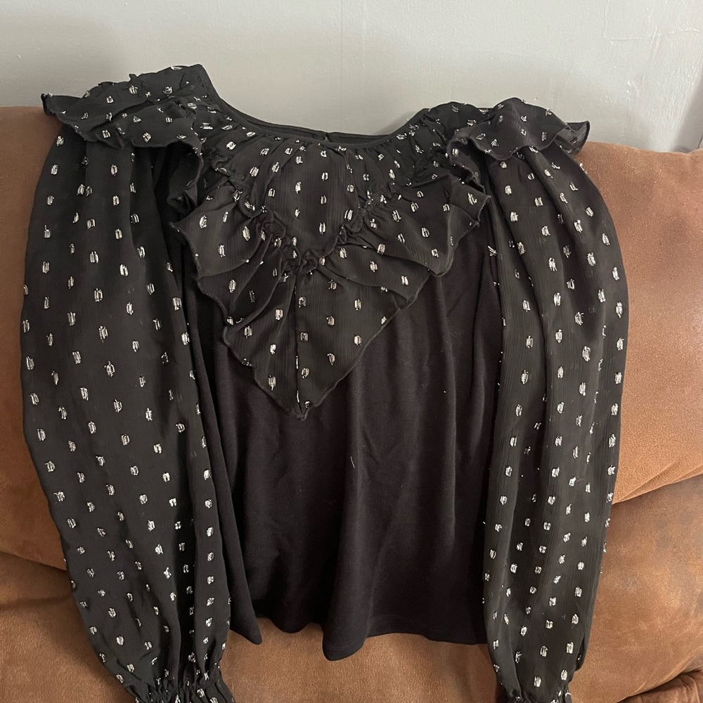 Black dress shirt